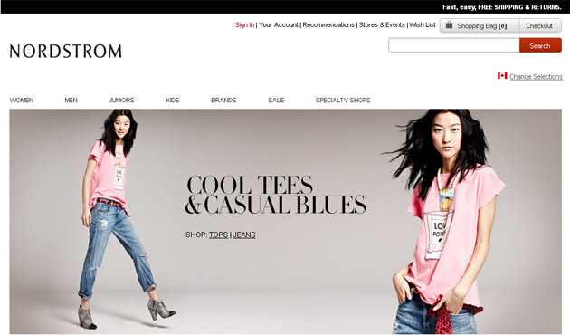 Nordstrom Online Store