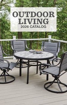 Page 1 of Menards Outdoor Living 2026 Catalog