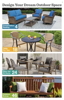 Page 2 of Menards Outdoor Living 2026 Catalog