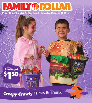 Page 1 of Family Dollar - Halloween Book