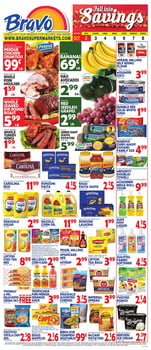 Page 1 of Bravo Supermarkets Weekly Ad