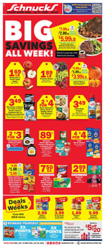 Page 1 of Schnucks Weekly Ad