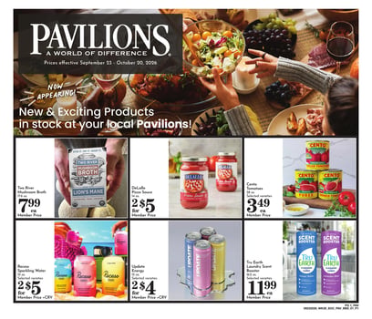Page 1 of Pavilions Big Book of Savings
