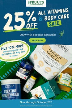 Page 1 of Sprouts Farmers Market Weekly Ad