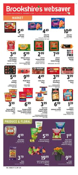 Page 1 of Brookshire's Websaver Ad