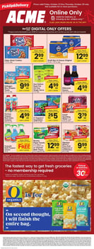 Page 1 of ACME Markets Digital Only Offers