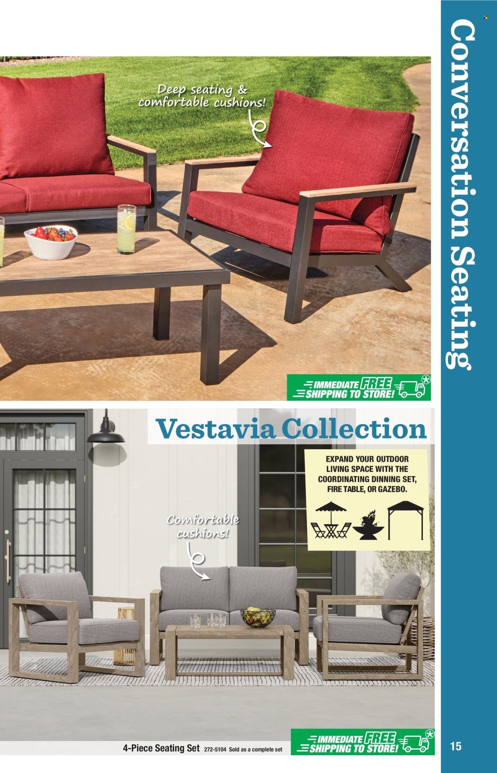 Menards Outdoor Living 2026 Catalog - Page 15