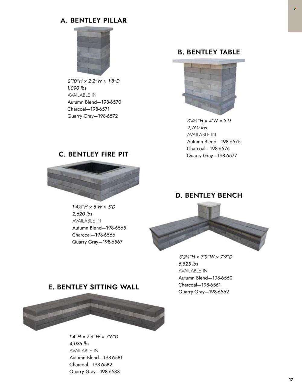Menards - Outdoor Living Block Projects & Bundles Catalog - Page 17