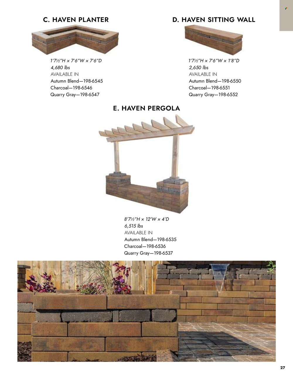 Menards - Outdoor Living Block Projects & Bundles Catalog - Page 27