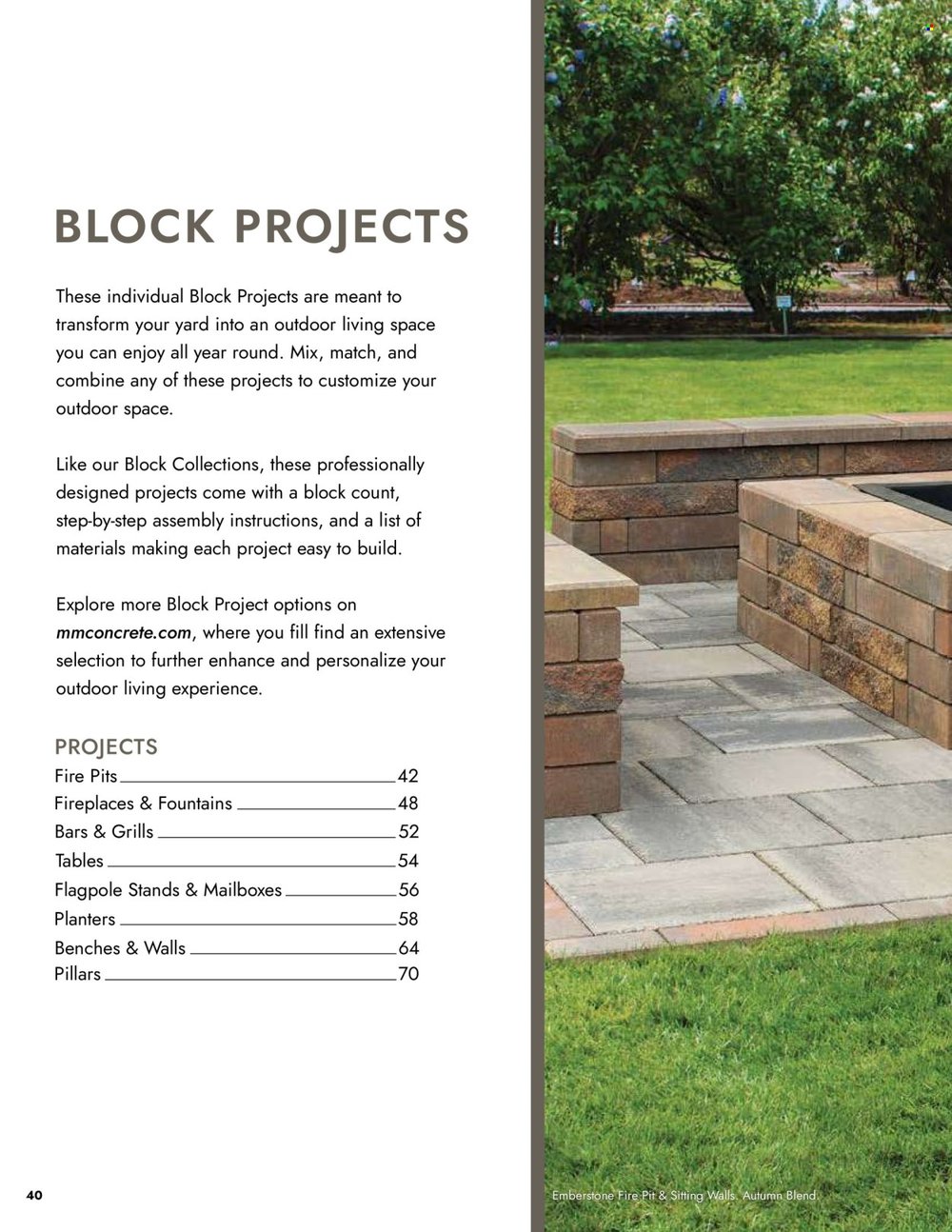 Menards - Outdoor Living Block Projects & Bundles Catalog - Page 40
