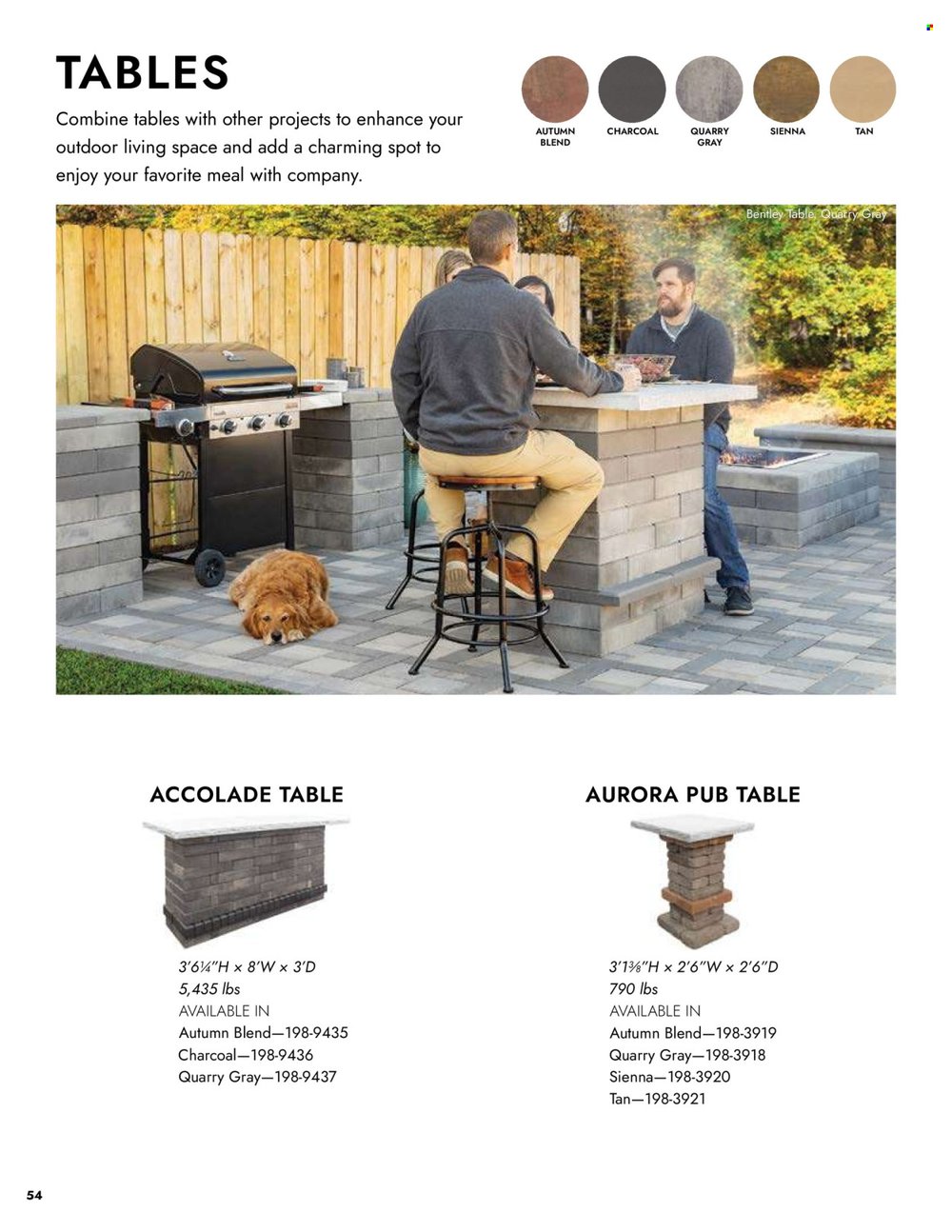 Menards - Outdoor Living Block Projects & Bundles Catalog - Page 54