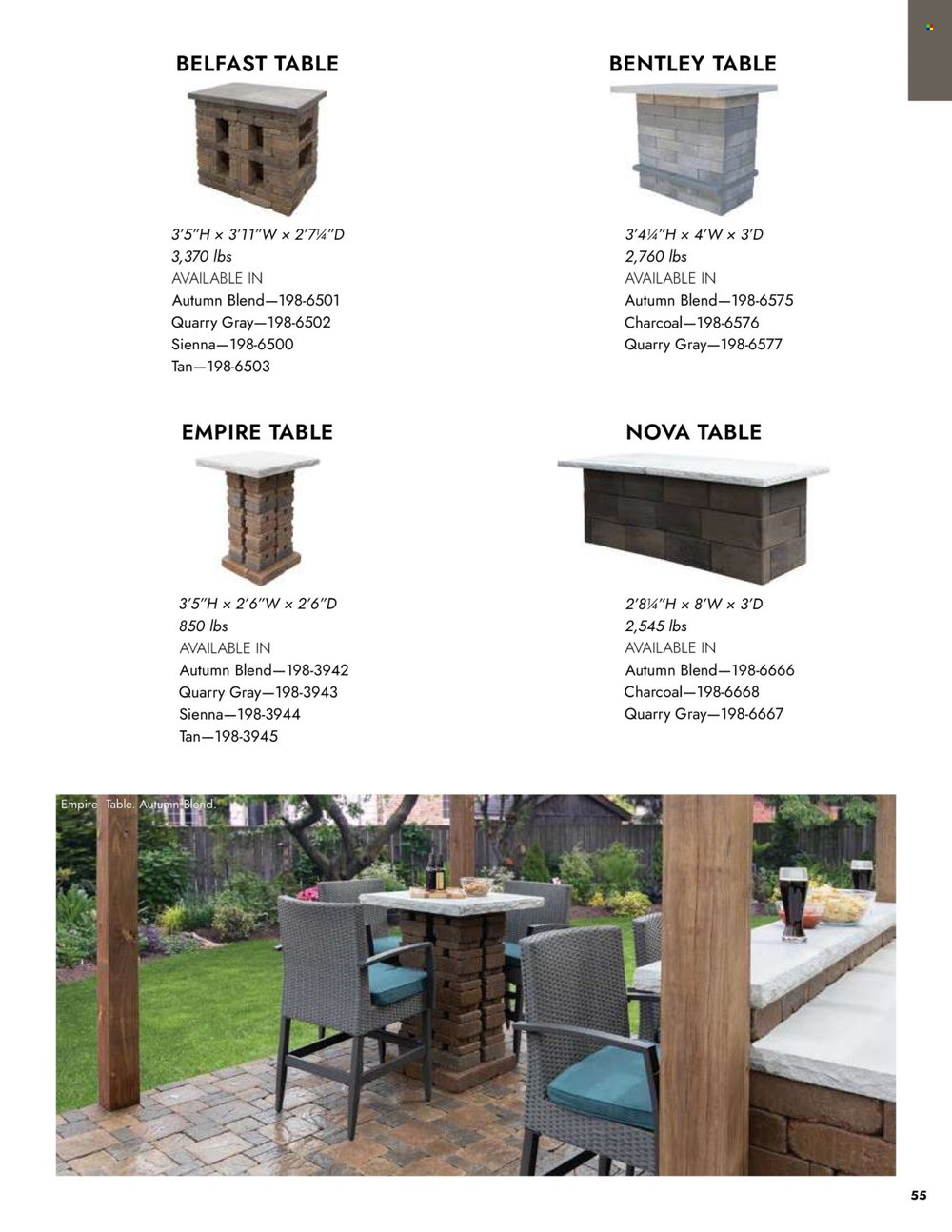 Menards - Outdoor Living Block Projects & Bundles Catalog - Page 55