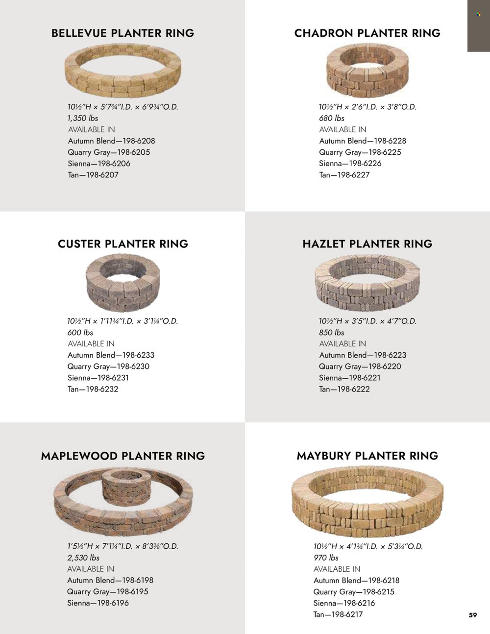 Menards - Outdoor Living Block Projects & Bundles Catalog - Page 59