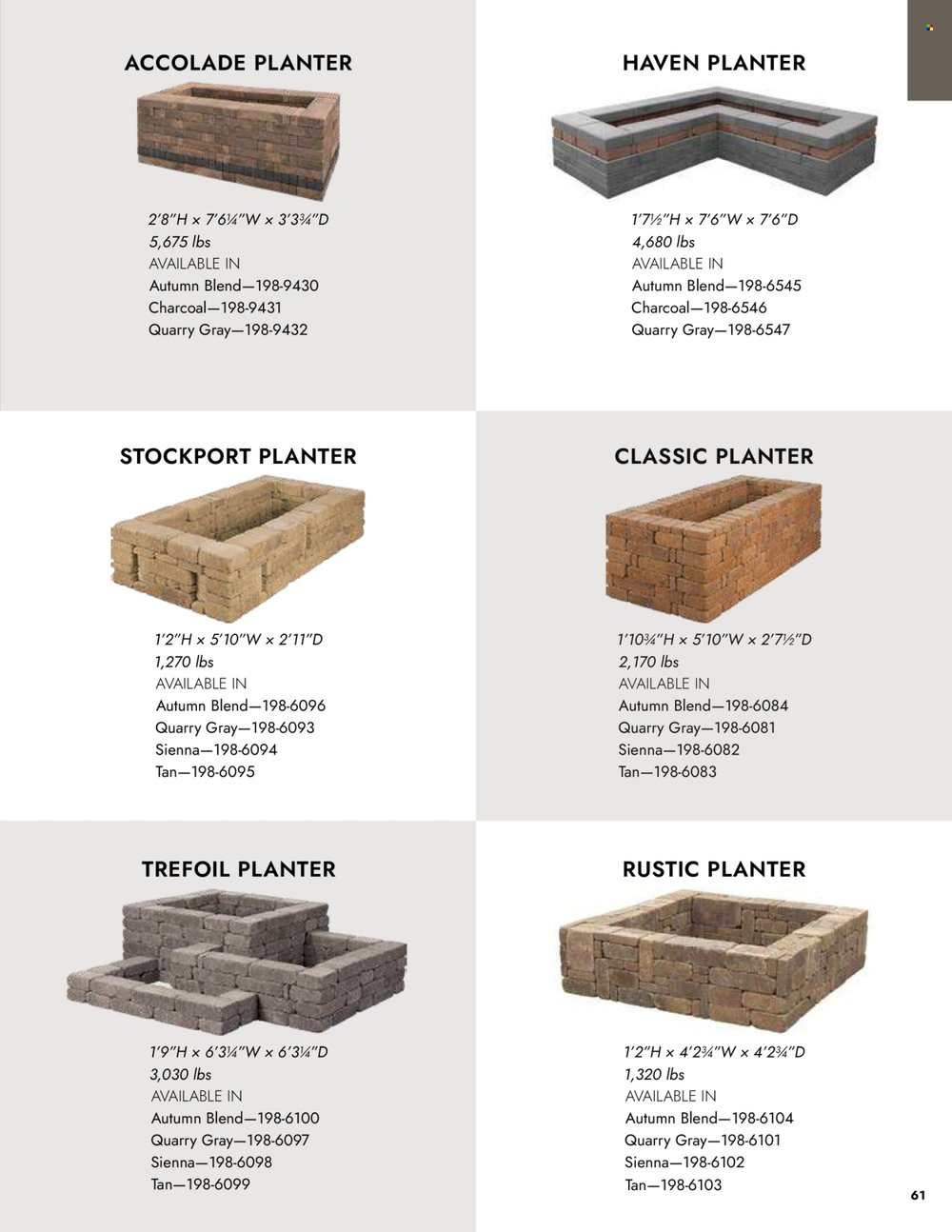Menards - Outdoor Living Block Projects & Bundles Catalog - Page 61