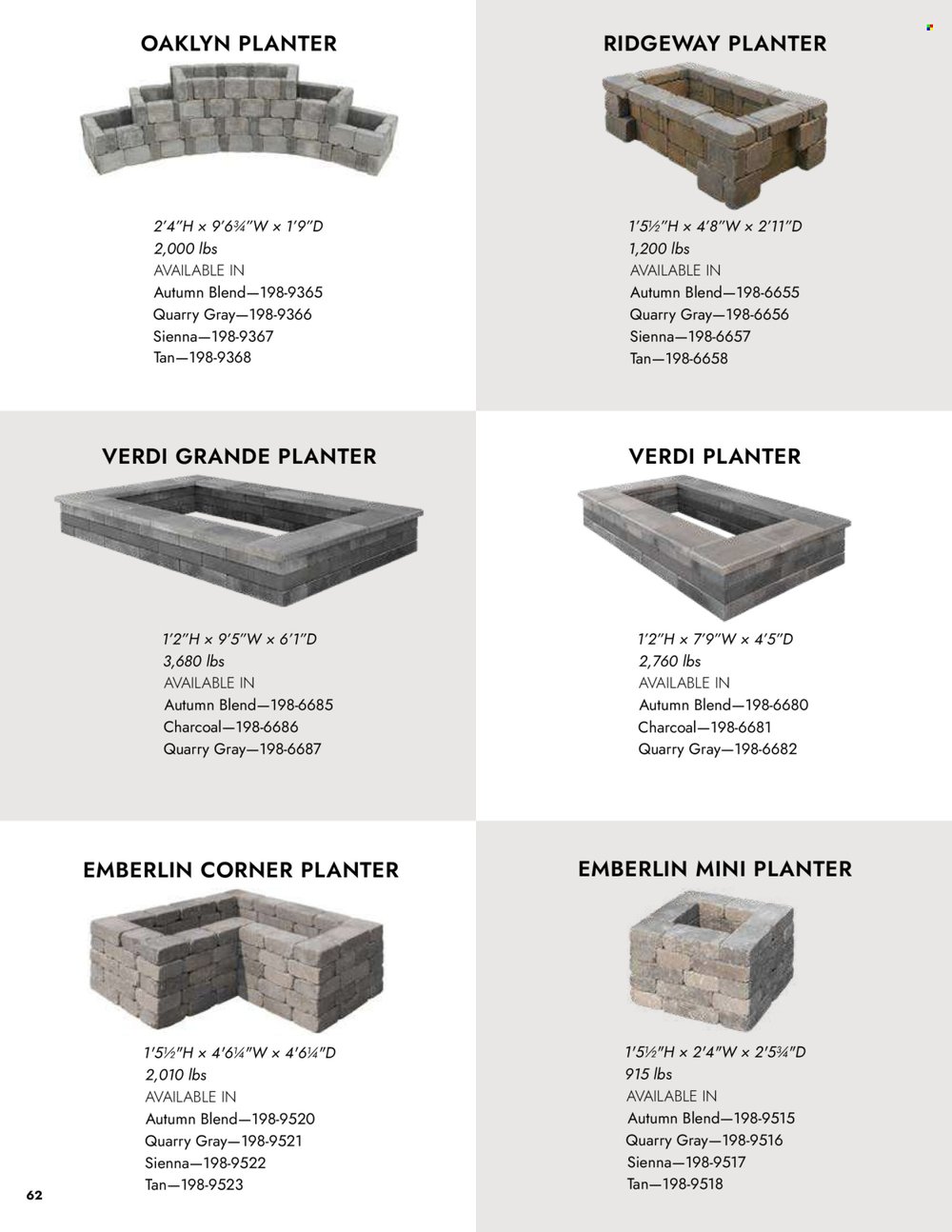 Menards - Outdoor Living Block Projects & Bundles Catalog - Page 62