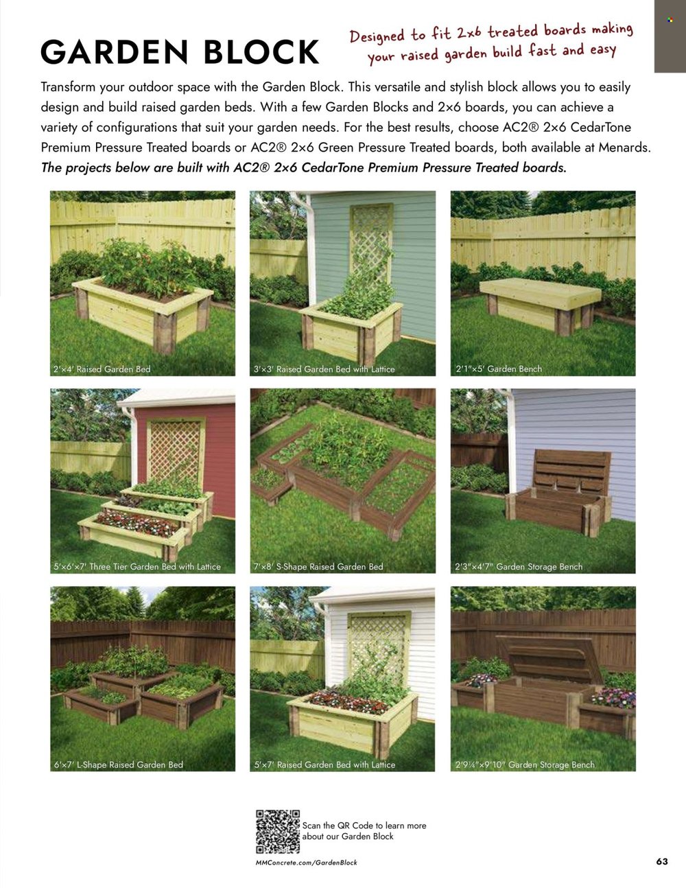 Menards - Outdoor Living Block Projects & Bundles Catalog - Page 63
