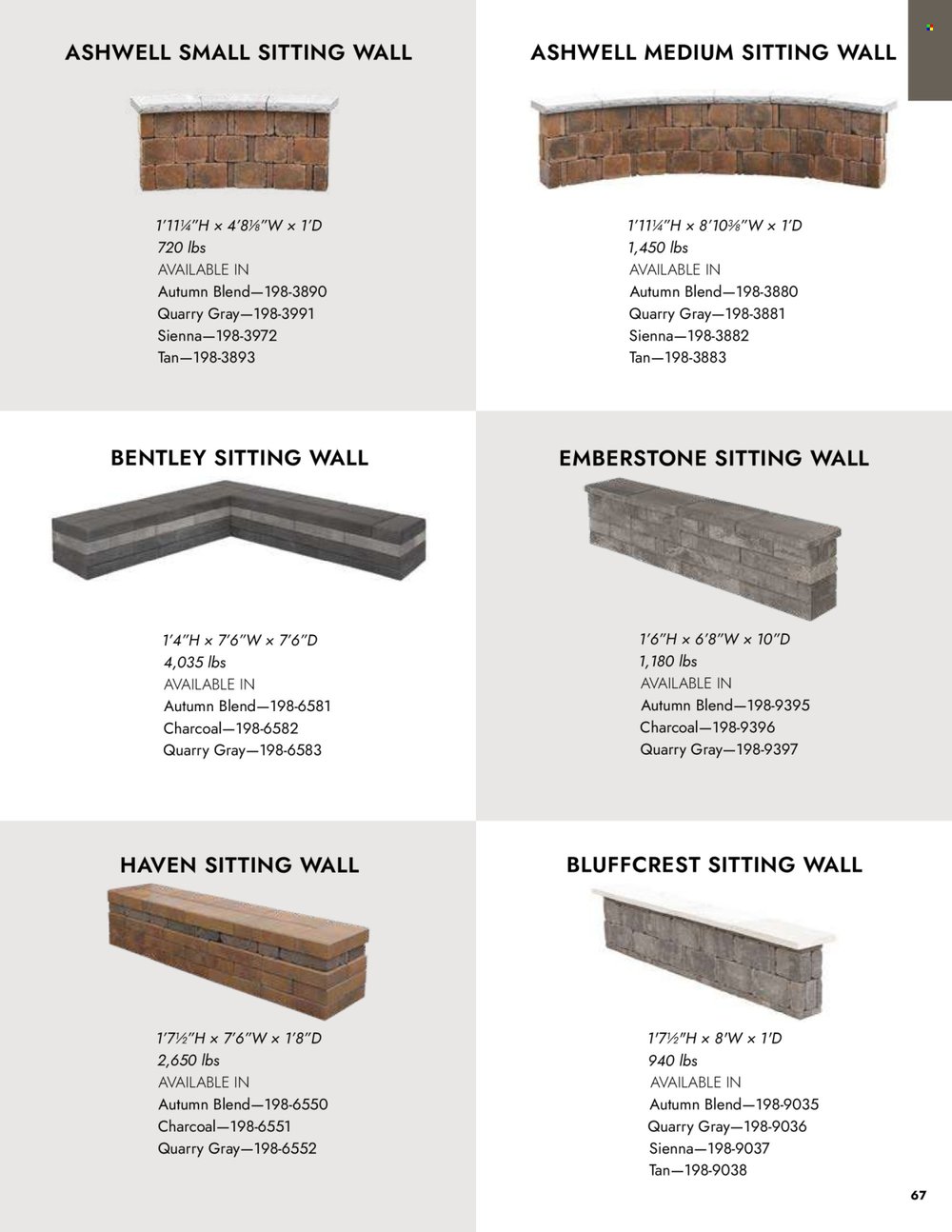 Menards - Outdoor Living Block Projects & Bundles Catalog - Page 67
