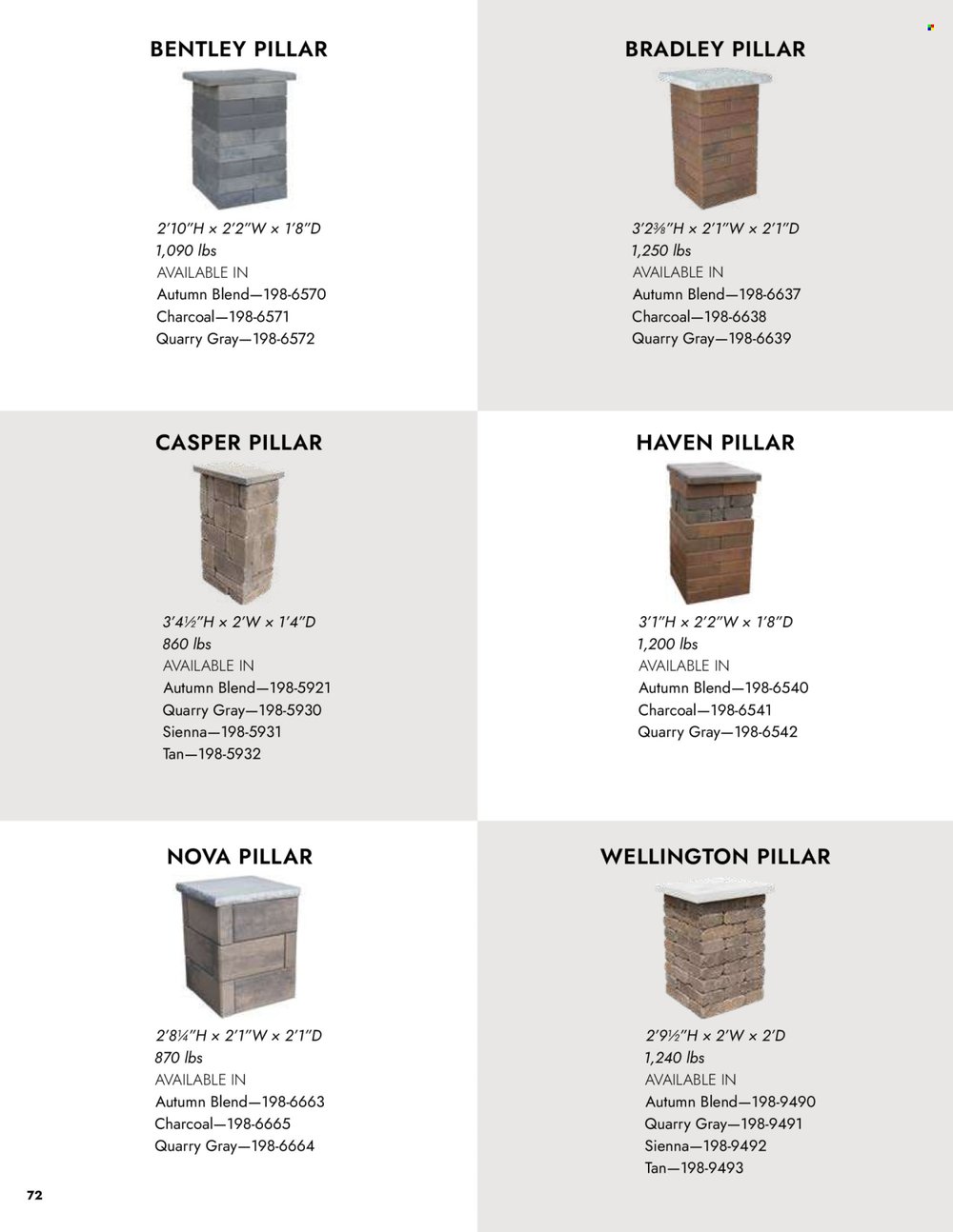 Menards - Outdoor Living Block Projects & Bundles Catalog - Page 72