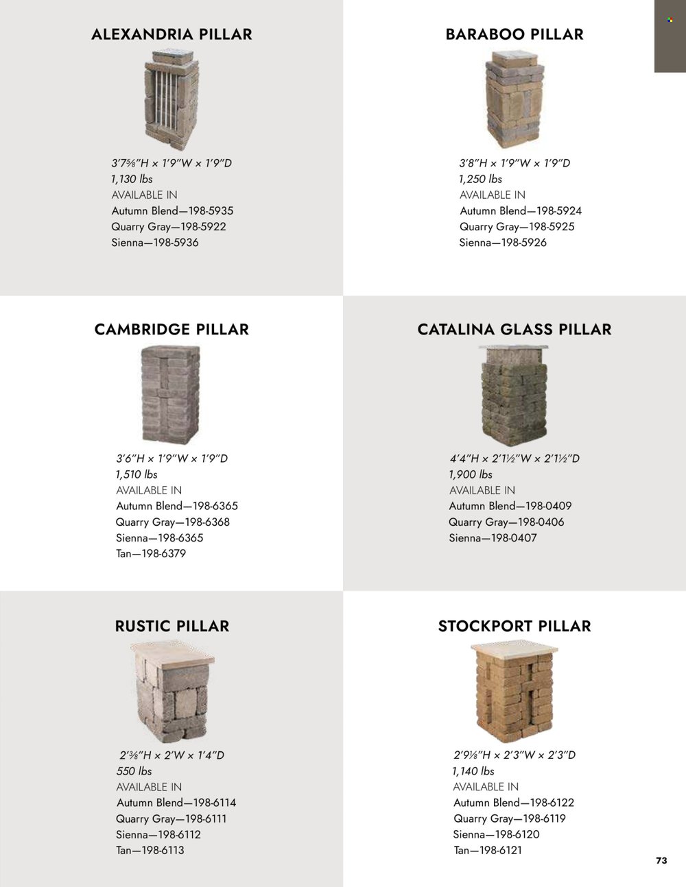 Menards - Outdoor Living Block Projects & Bundles Catalog - Page 73