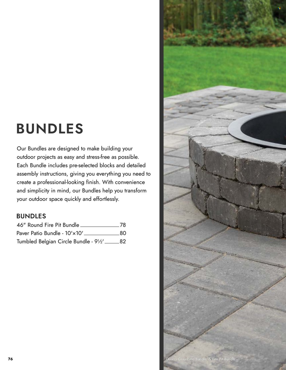 Menards - Outdoor Living Block Projects & Bundles Catalog - Page 76