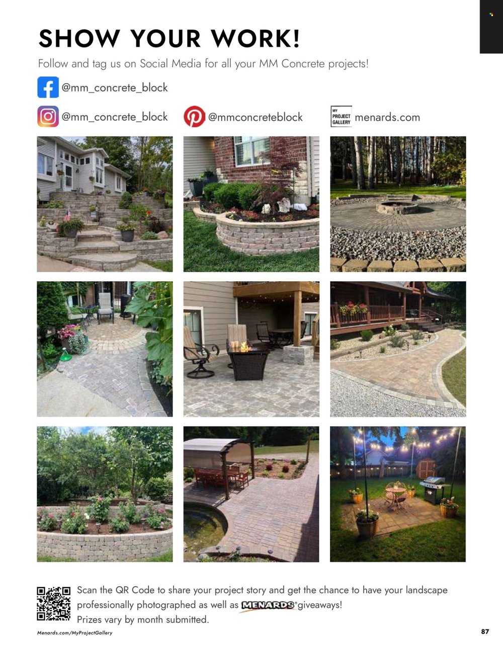 Menards - Outdoor Living Block Projects & Bundles Catalog - Page 87