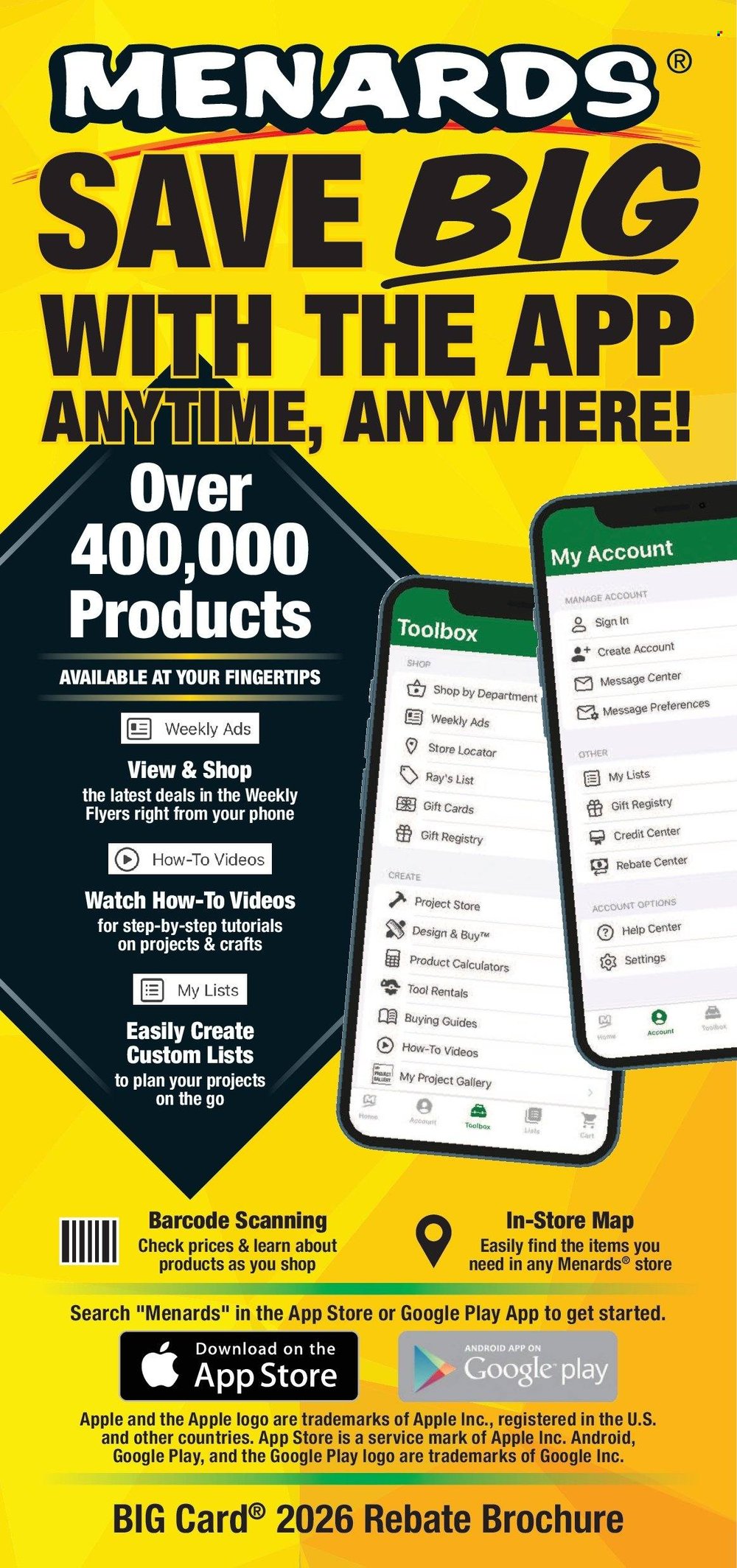 Menards Big Card 2026 Rebate Program - Page 21