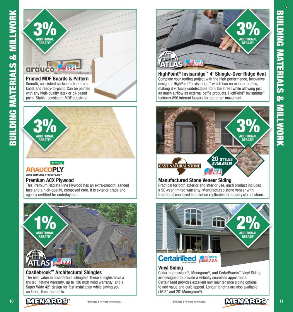 Menards Contractor Card 2026 Rebate Program - Page 6