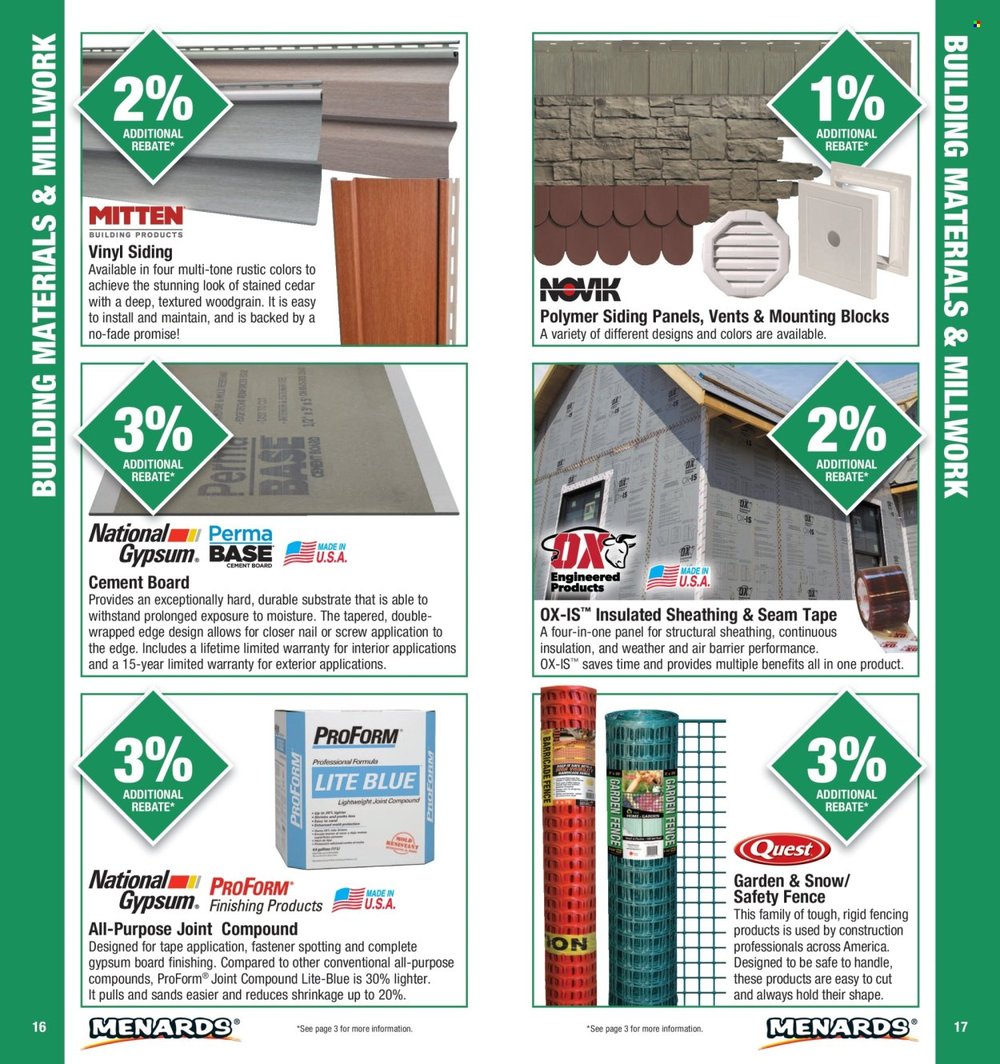Menards Contractor Card 2026 Rebate Program - Page 9