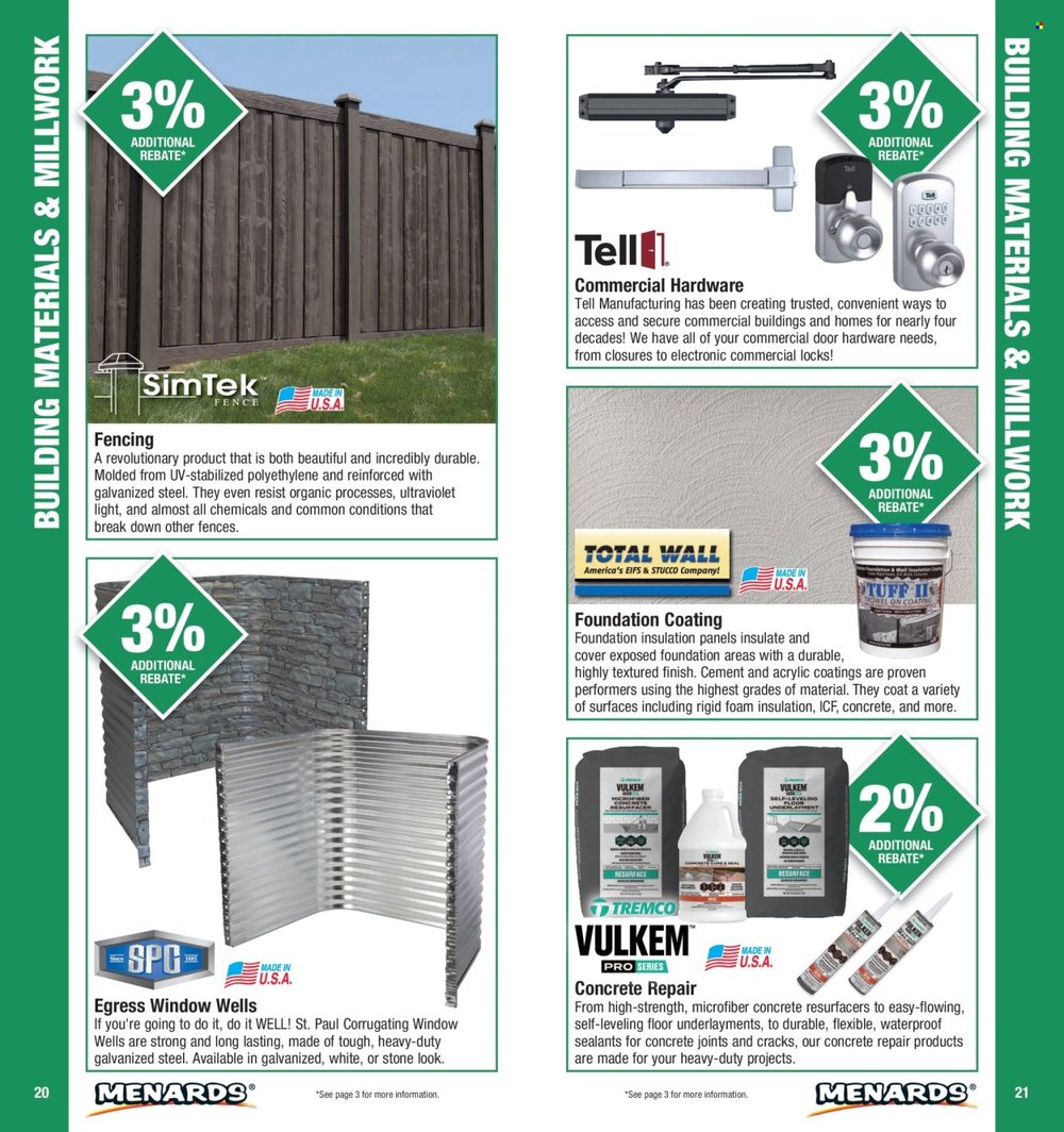 Menards Contractor Card 2026 Rebate Program - Page 11