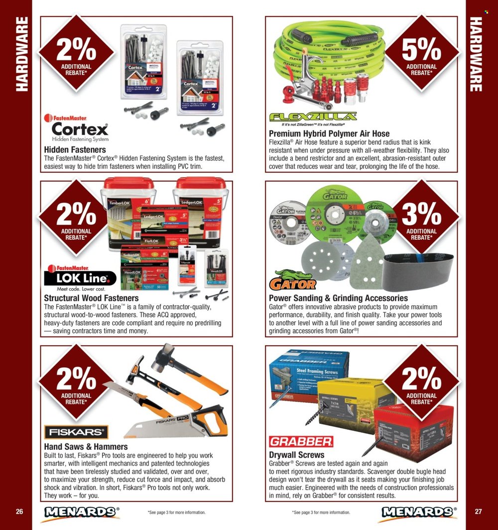 Menards Contractor Card 2026 Rebate Program - Page 14