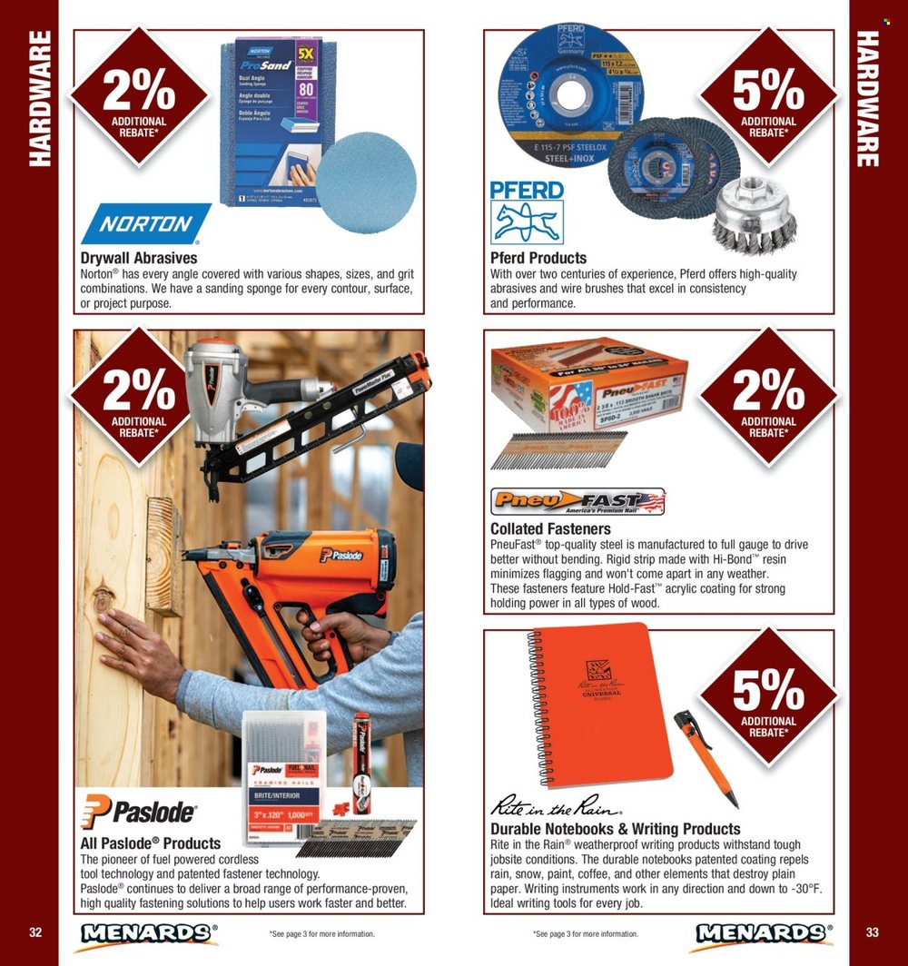 Menards Contractor Card 2026 Rebate Program - Page 17