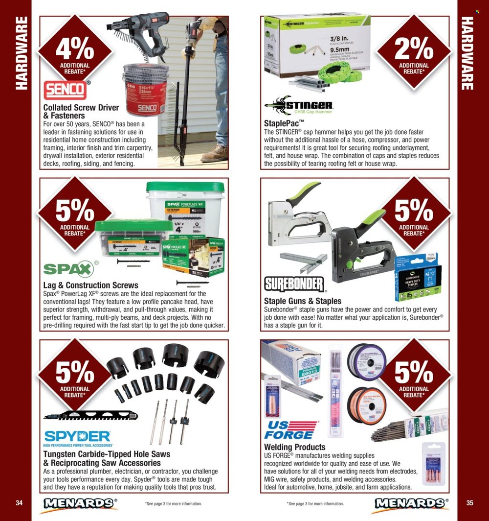 Menards Contractor Card 2026 Rebate Program - Page 18