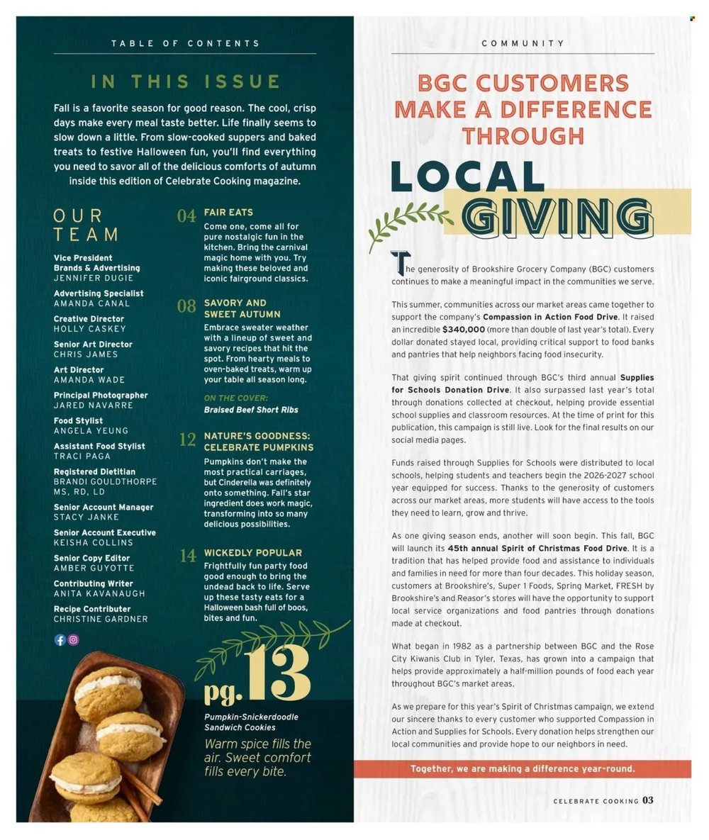 Brookshire's Celebrate Cooking - September/October 2026 - Page 3