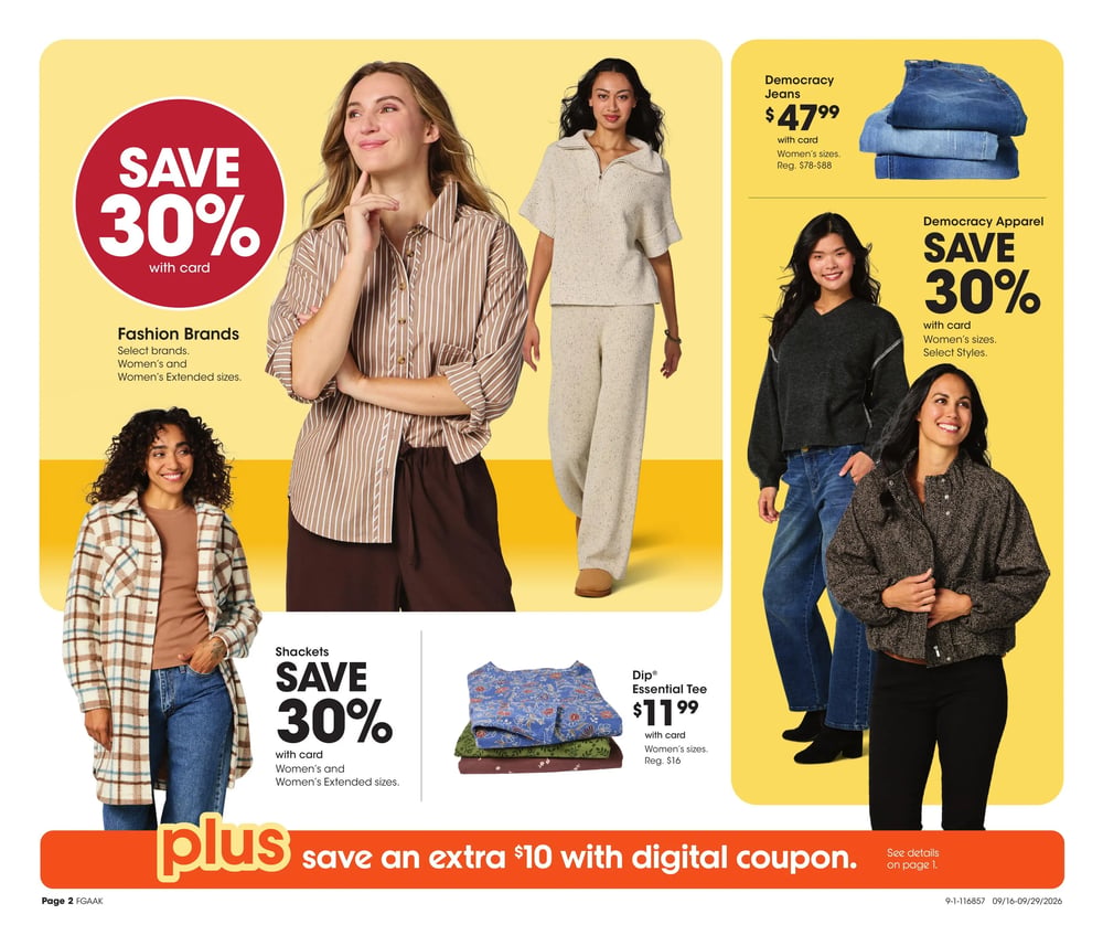 Fred Meyer Home & Apparel Ad - Page 2