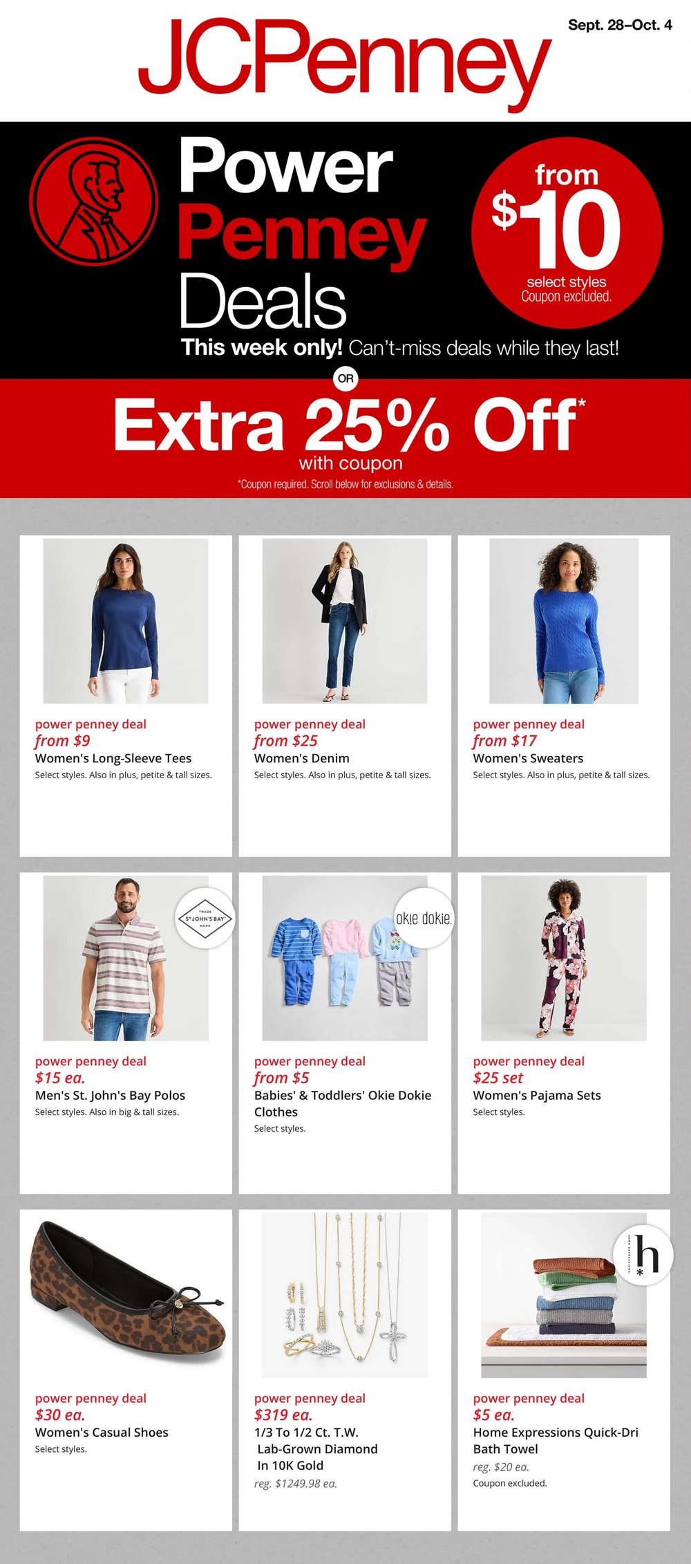 JCPenney Weekly Ad - Page 1