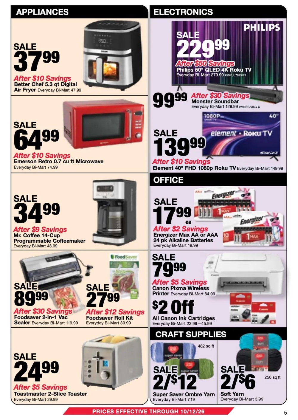 Bi-Mart Ad - Page 5