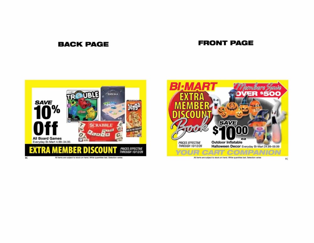 Bi-Mart Ad - Page 13