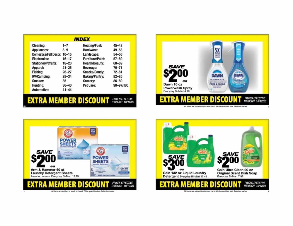 Bi-Mart Ad - Page 14