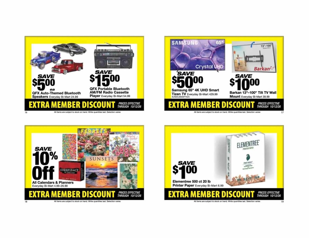 Bi-Mart Ad - Page 18