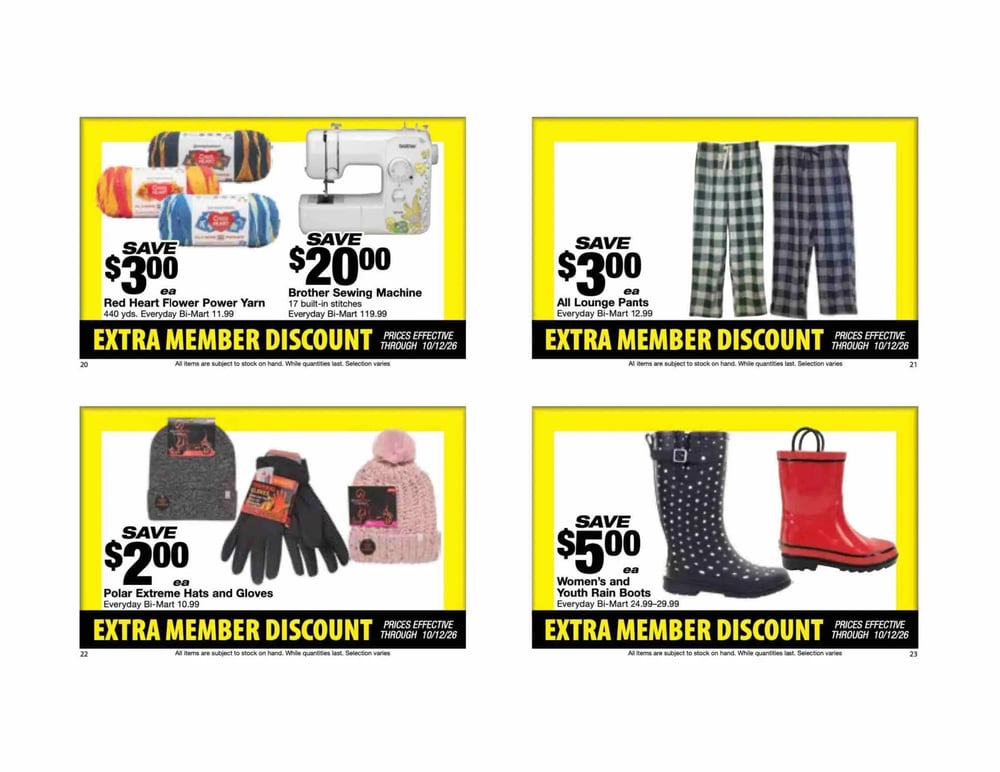 Bi-Mart Ad - Page 19