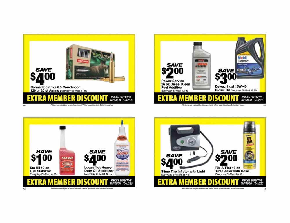Bi-Mart Ad - Page 24
