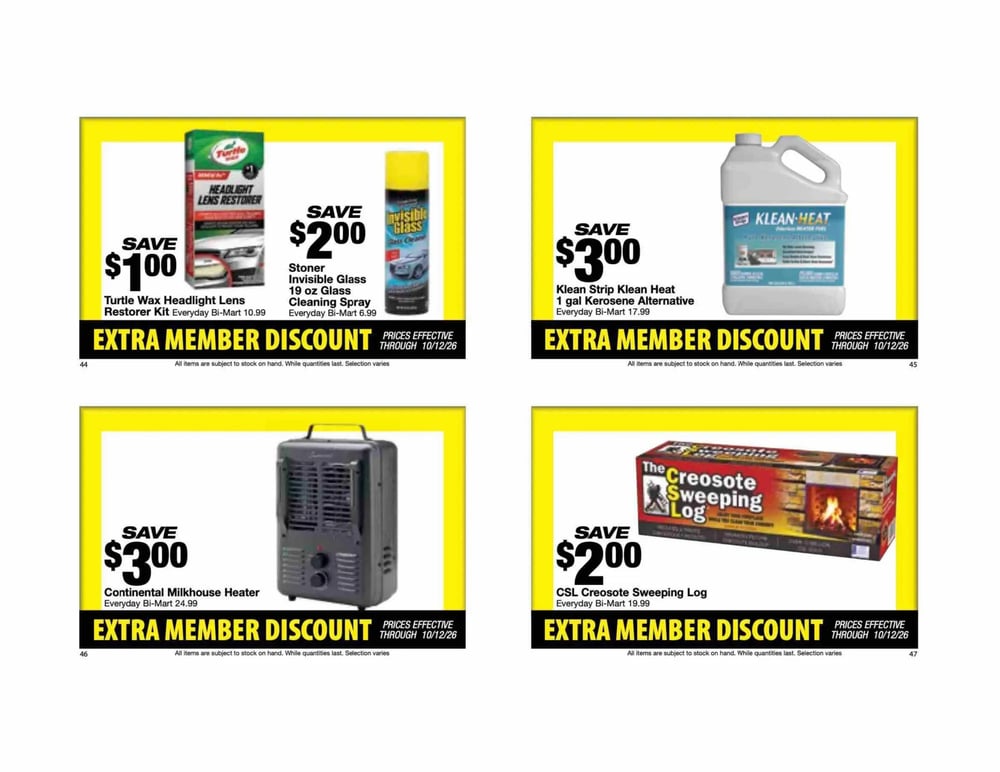 Bi-Mart Ad - Page 25