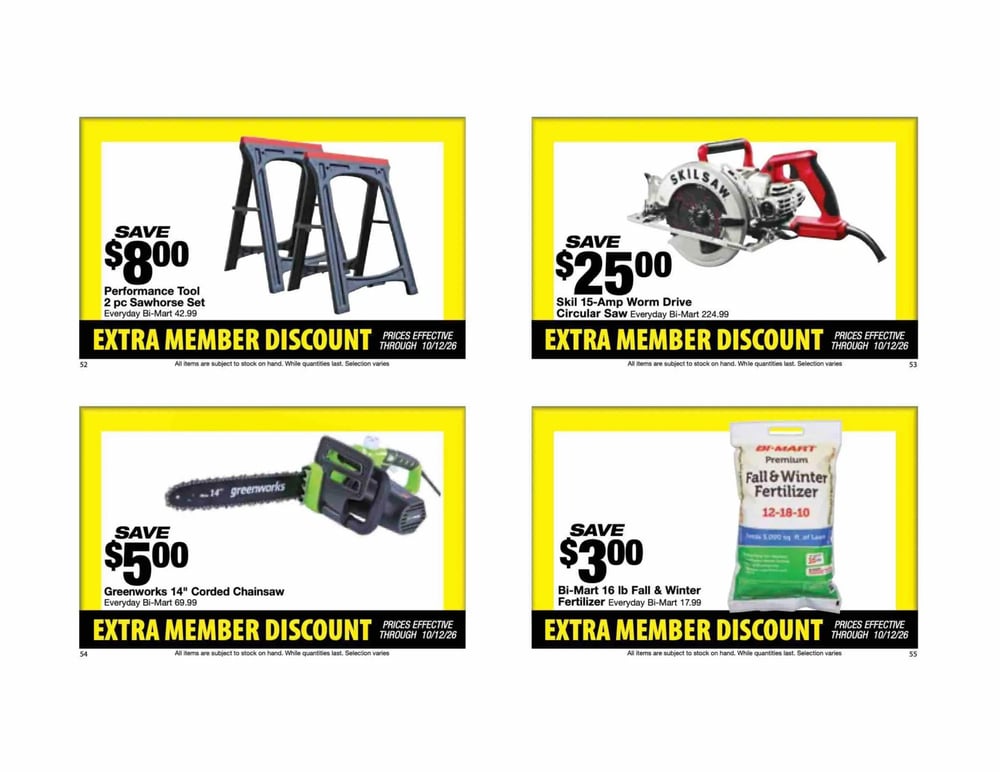 Bi-Mart Ad - Page 27