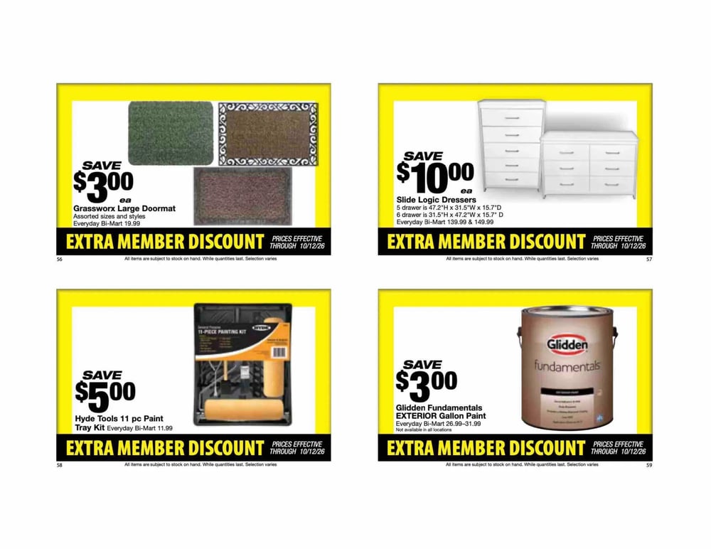Bi-Mart Ad - Page 28