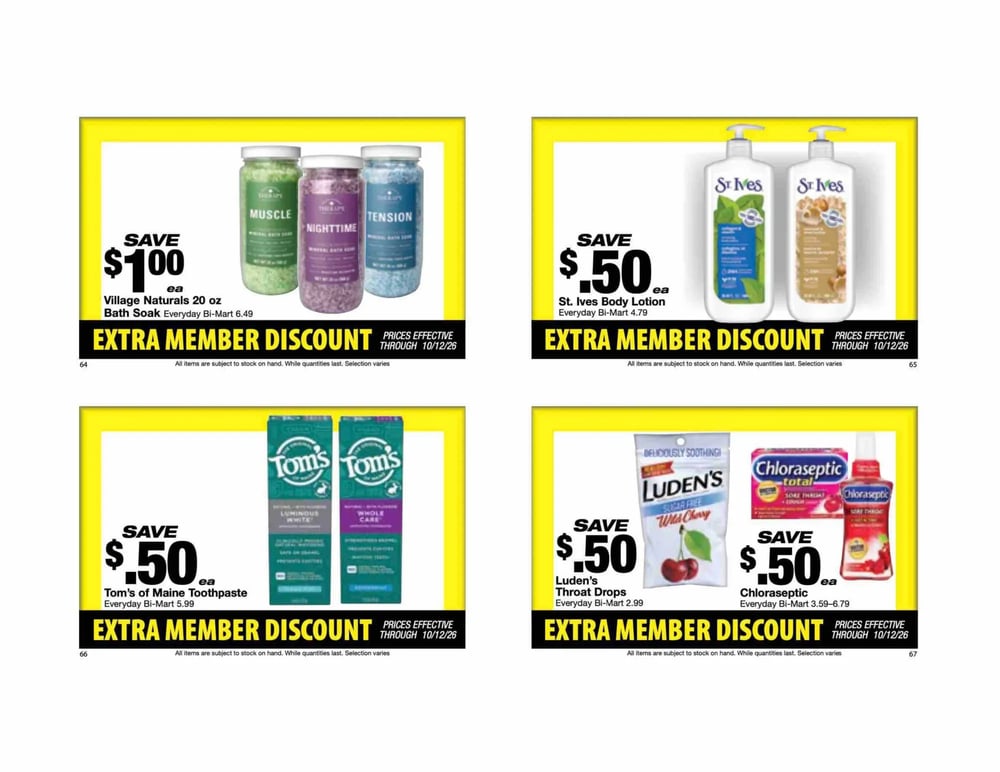 Bi-Mart Ad - Page 30
