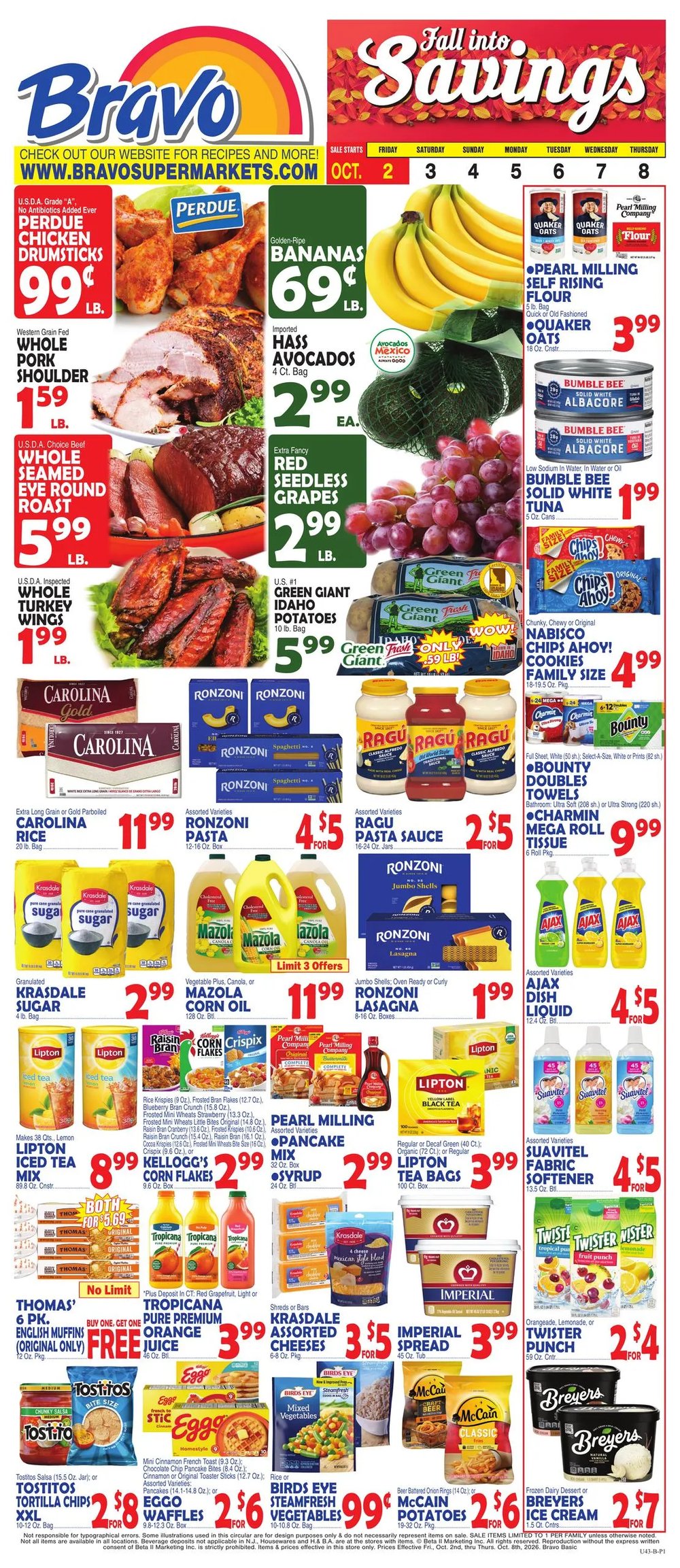 Bravo Supermarkets Weekly Ad - Page 1