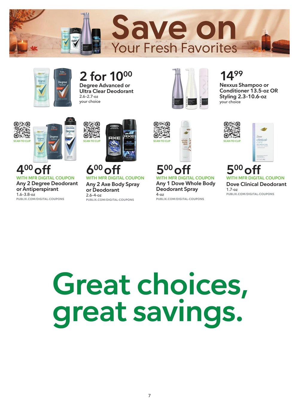 Publix Extra Savings - Page 7