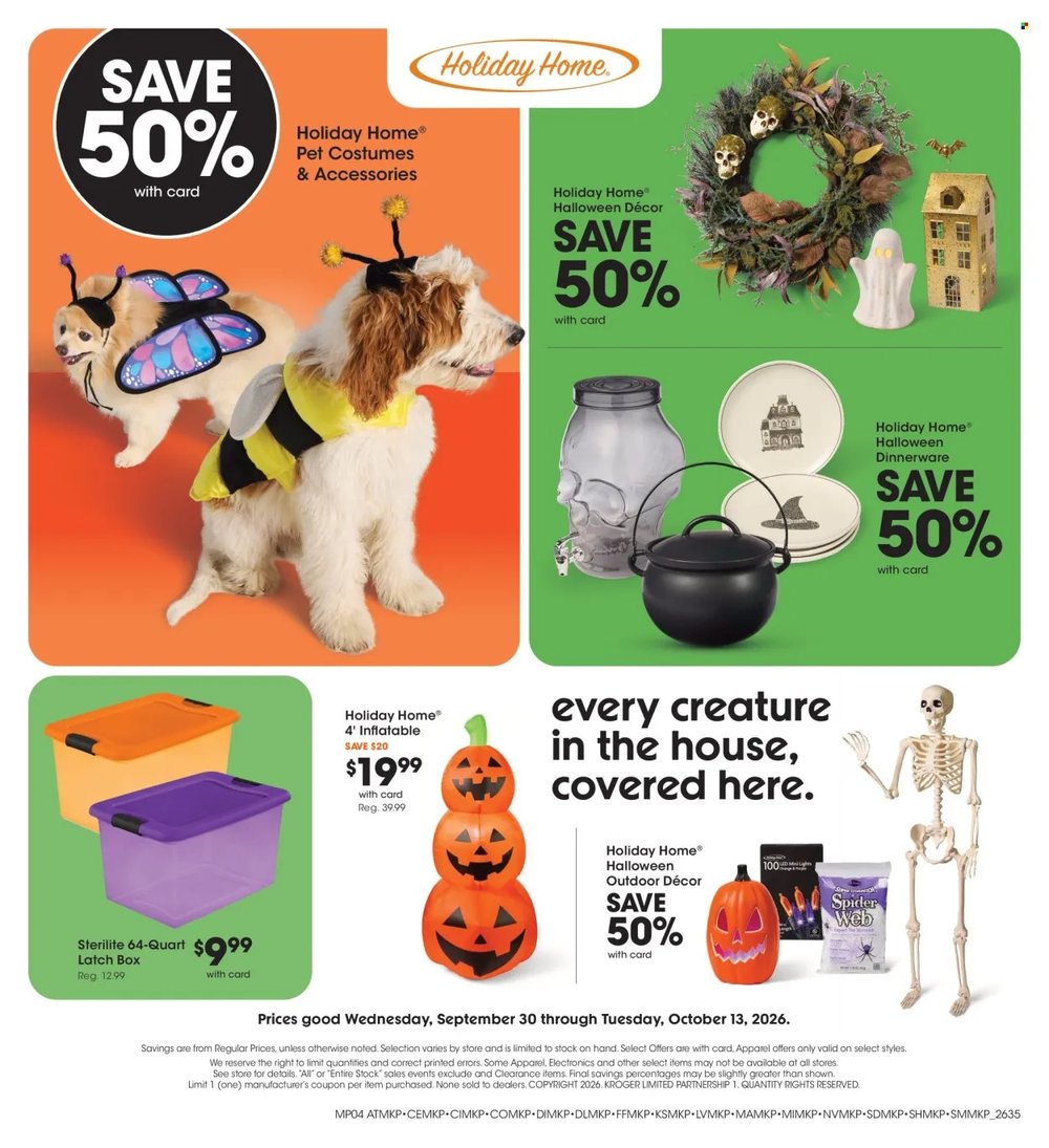 Kroger Home & Apparel Sale - Page 4