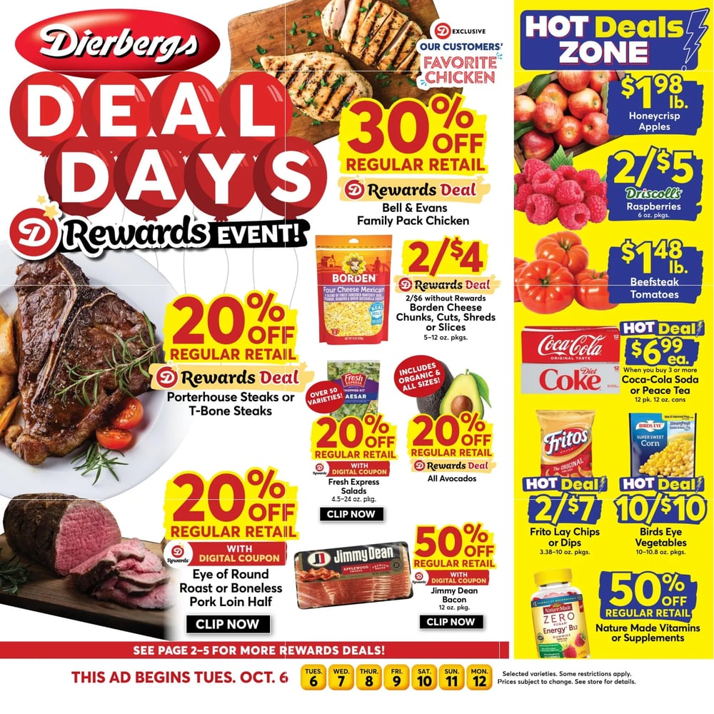 Dierbergs Weekly Ad - Page 1