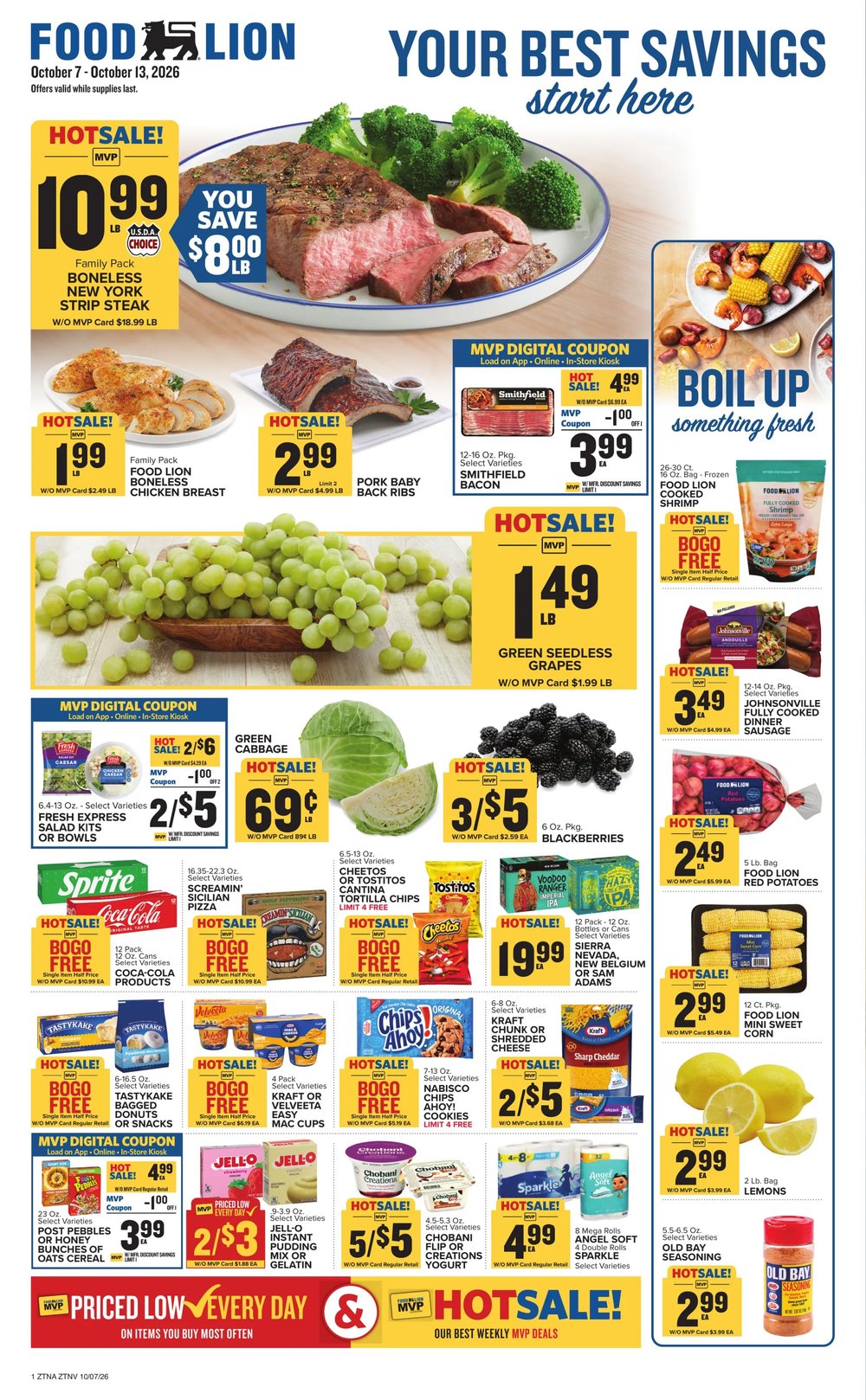 Food Lion Weekly Ad - Page 1